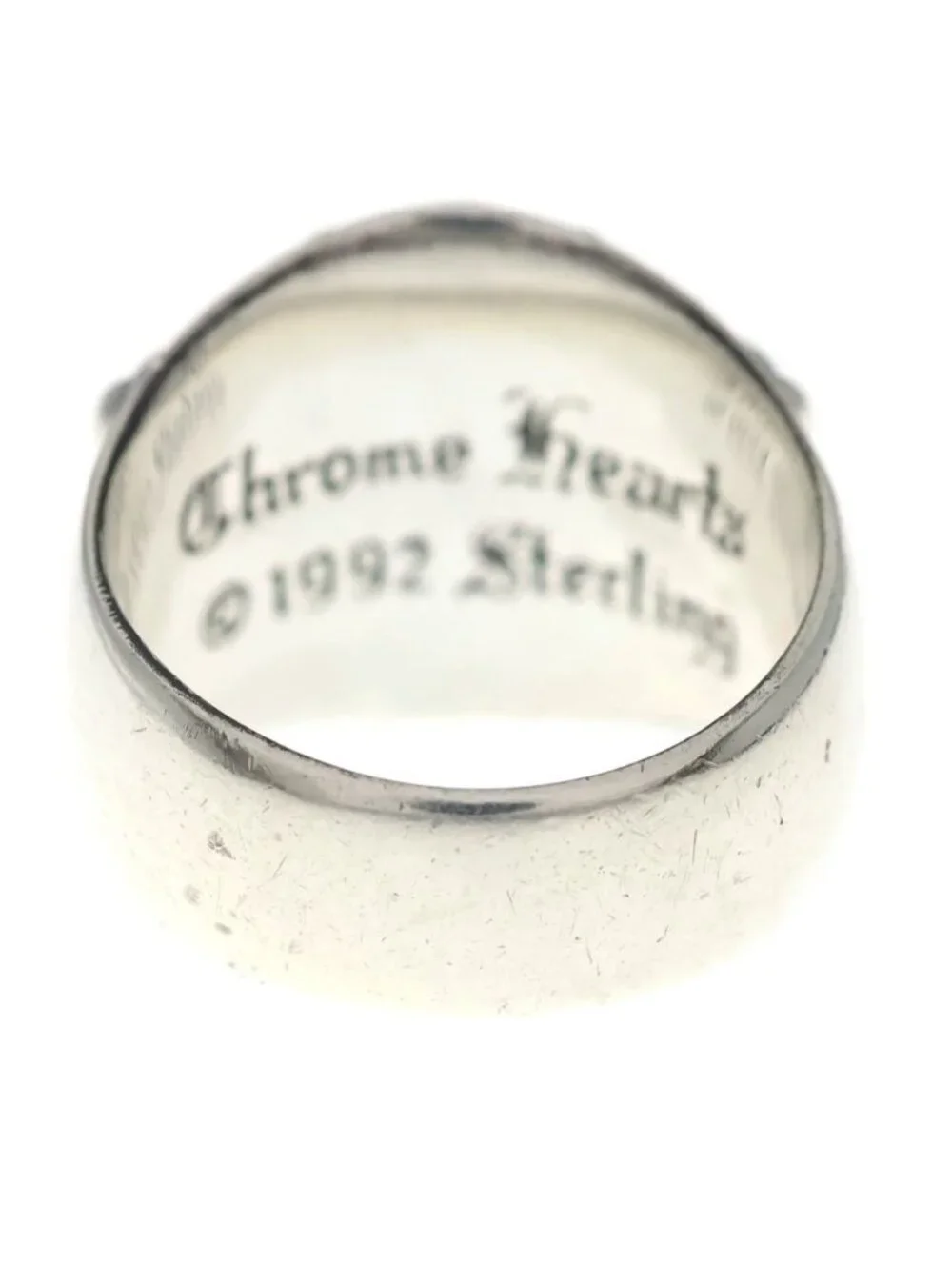 Chrome Hearts Keeper Ring Silver